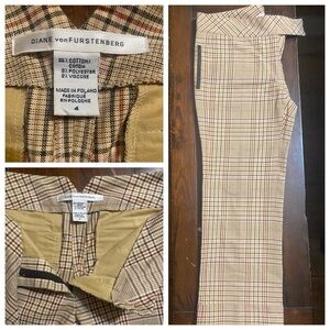 DVF Size 4 Capri Slacks
